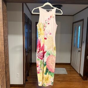 Ted Baker London Julee Floral Midi Dress